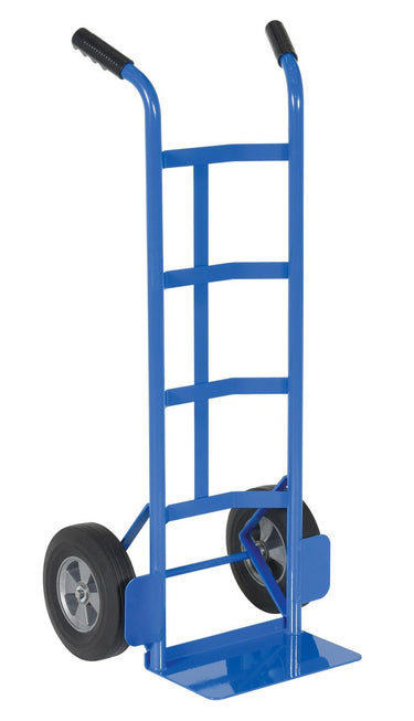 STEEL DUAL HANDLE HAND TRUCK H.R. WHEELS